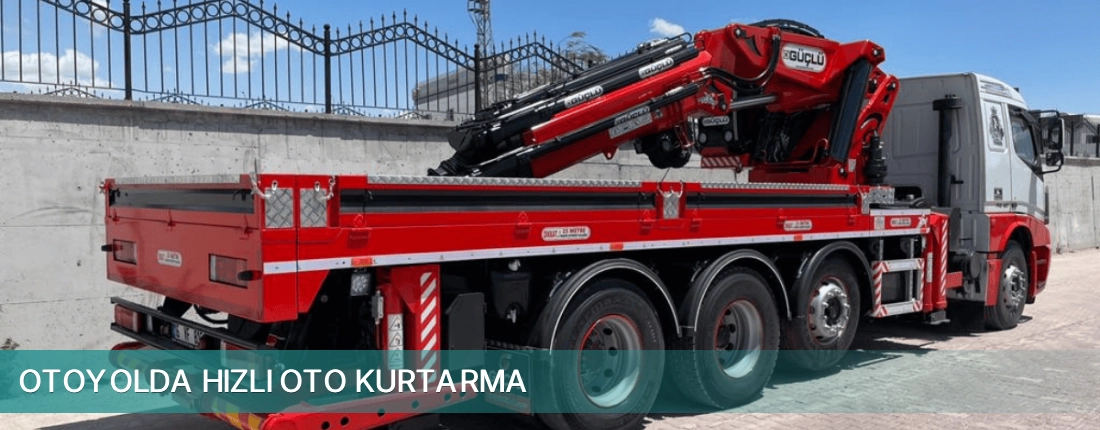 Konak İlçemi Otoyolda Hızlı Oto Kurtarma